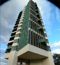 Building designed by Frank Lloyd Wright